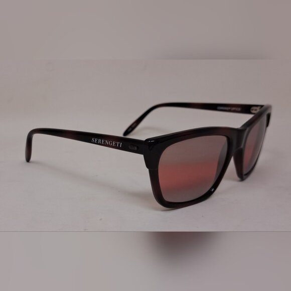Serengeti Sunglasses Vermillion Rose Double Gradient Mirror Corning 90s 5382 - Picture 11 of 16
